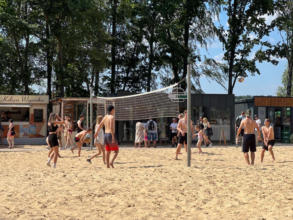 Family Sauna Teznia Apartments: Lakeside Retreat With Private Wellness Apartment Kielce